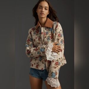 NWT (SOLDOUT) Avec Les Filles Floral Barn Jacket